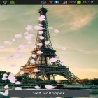 Neben Live Wallpapern für Android Kamille und Marienkäfer kannst du die apk des Hintergrunds Paris: Eiffelturm gratis herunterladen.