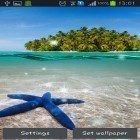 Neben Live Wallpapern für Android Planet X 3D kannst du die apk des Hintergrunds Paradiesinsel gratis herunterladen.