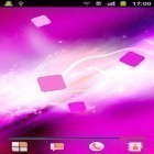 Neben Live Wallpapern für Android Ferne Galaxie  kannst du die apk des Hintergrunds Pink gratis herunterladen.
