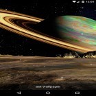 Neben Live Wallpapern für Android Sonniger Wald  kannst du die apk des Hintergrunds Planet gratis herunterladen.