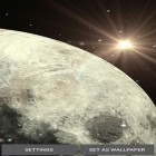 Neben Live Wallpapern für Android Mein Strand HD kannst du die apk des Hintergrunds Planeten gratis herunterladen.