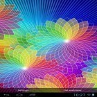 Neben Live Wallpapern für Android Eule  kannst du die apk des Hintergrunds Farben des Regenbogens gratis herunterladen.