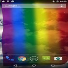 Neben Live Wallpapern für Android Neon 2 HD kannst du die apk des Hintergrunds Regenbogenflagge gratis herunterladen.