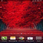 Neben Live Wallpapern für Android Coole Technologie kannst du die apk des Hintergrunds Rote Blätter gratis herunterladen.