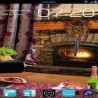 Neben Live Wallpapern für Android Neonblume kannst du die apk des Hintergrunds Romantischer Kamin gratis herunterladen.