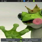 Neben Live Wallpapern für Android UDSSR: Erinnerungen kannst du die apk des Hintergrunds Königlicher Frosch gratis herunterladen.