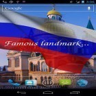 Neben Live Wallpapern für Android  kannst du die apk des Hintergrunds Russische Fahne 3D gratis herunterladen.