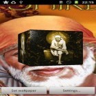 Neben Live Wallpapern für Android Weiher mit Koi kannst du die apk des Hintergrunds Sai Baba 3D gratis herunterladen.