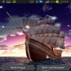 Neben Live Wallpapern für Android Majestätisches Einhorn  kannst du die apk des Hintergrunds Segelschiff gratis herunterladen.