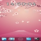 Neben Live Wallpapern für Android Schwarze Technologie  kannst du die apk des Hintergrunds Sakura Pro gratis herunterladen.