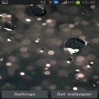 Neben Live Wallpapern für Android Traumfänger  kannst du die apk des Hintergrunds Scheinender Regen HD gratis herunterladen.
