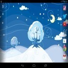 Neben Live Wallpapern für Android Winterstädte  kannst du die apk des Hintergrunds Sibirische Nacht gratis herunterladen.