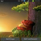 Neben Live Wallpapern für Android Tiger  kannst du die apk des Hintergrunds Schlafender Hahn gratis herunterladen.