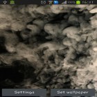 Neben Live Wallpapern für Android Erde und Mond im Gyroskop 3D kannst du die apk des Hintergrunds Rauch gratis herunterladen.