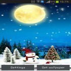 Neben Live Wallpapern für Android Winter: Bullfinch kannst du die apk des Hintergrunds Schneefall gratis herunterladen.