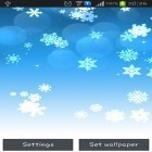 Neben Live Wallpapern für Android Frühlingsgrün  kannst du die apk des Hintergrunds Schneeflocke gratis herunterladen.