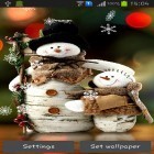 Neben Live Wallpapern für Android Halloween: Welt in Bewegung kannst du die apk des Hintergrunds Schneemann gratis herunterladen.
