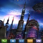 Neben Live Wallpapern für Android Sternenfeld 2 3D  kannst du die apk des Hintergrunds Weltallkolonie gratis herunterladen.