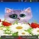 Neben Live Wallpapern für Android Regenbogen kannst du die apk des Hintergrunds Frühling: Kätzchen gratis herunterladen.
