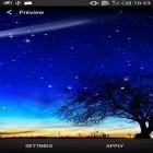 Neben Live Wallpapern für Android Cybernetic kannst du die apk des Hintergrunds Sternennacht gratis herunterladen.