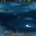 Neben Live Wallpapern für Android Wasserfall-Geräusche  kannst du die apk des Hintergrunds Sternennacht: Zug gratis herunterladen.