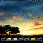 Neben Live Wallpapern für Android Trucks kannst du die apk des Hintergrunds Hügel bei Sonnenuntergang gratis herunterladen.