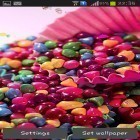 Neben Live Wallpapern für Android Live Teddybären kannst du die apk des Hintergrunds Süßigkeiten gratis herunterladen.