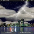 Neben Live Wallpapern für Android Neonblumen kannst du die apk des Hintergrunds Echtes Gewitter HD (Chicago) gratis herunterladen.