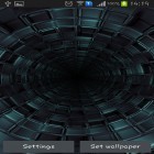 Neben Live Wallpapern für Android Dynamische Farbe  kannst du die apk des Hintergrunds Tunnel 3D gratis herunterladen.