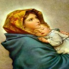 Neben Live Wallpapern für Android Östlicher Garten kannst du die apk des Hintergrunds Jungfrau Maria gratis herunterladen.