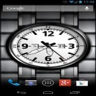 Neben Live Wallpapern für Android Neonblumen kannst du die apk des Hintergrunds Uhren Bildschirm gratis herunterladen.