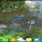 Neben Live Wallpapern für Android Snowboarding kannst du die apk des Hintergrunds Wassergarten gratis herunterladen.