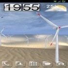 Neben Live Wallpapern für Android Uhr HD kannst du die apk des Hintergrunds Windmühlen 3D gratis herunterladen.