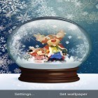 Neben Live Wallpapern für Android Schneefall kannst du die apk des Hintergrunds Winter gratis herunterladen.