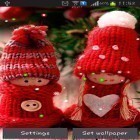 Neben Live Wallpapern für Android Echtes Geld  kannst du die apk des Hintergrunds Winter: Puppen gratis herunterladen.