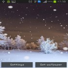 Neben Live Wallpapern für Android Feuertornado  kannst du die apk des Hintergrunds Winterwald gratis herunterladen.