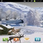 Neben Live Wallpapern für Android LWP für Samsung Galaxy J7  kannst du die apk des Hintergrunds Weißer Winter gratis herunterladen.