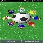 Neben Live Wallpapern für Android Farbiges Neon kannst du die apk des Hintergrunds Fußballroboter gratis herunterladen.
