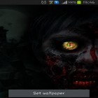 Neben Live Wallpapern für Android Herbst in Paris  kannst du die apk des Hintergrunds Zombieauge gratis herunterladen.
