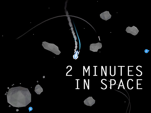 Download 2 minutes in space: Missiles and asteroids survival für Android kostenlos.