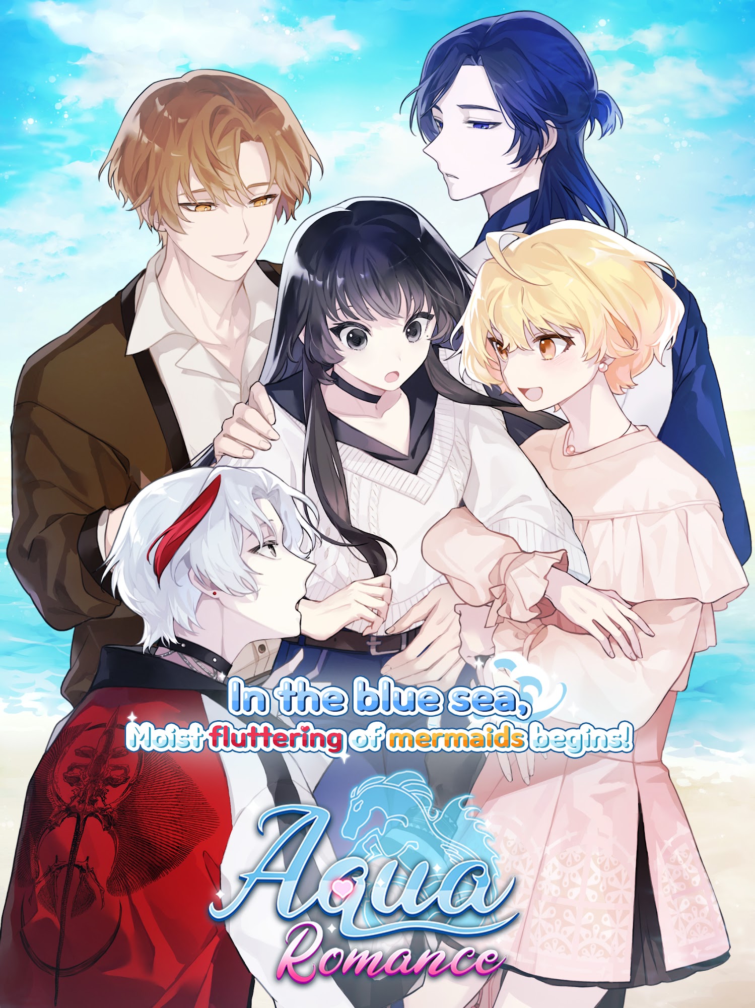 Download Aqua Romance: Mermaid Otome für Android kostenlos.