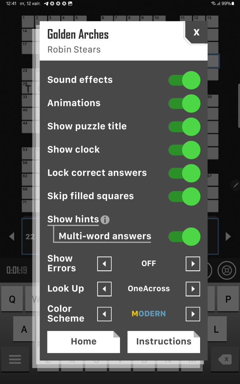 Download Crossword Puzzle Redstone für Android kostenlos.