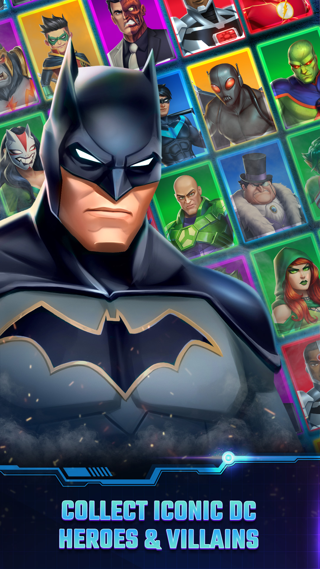 Download DC Heroes & Villains: Match 3 für Android kostenlos.