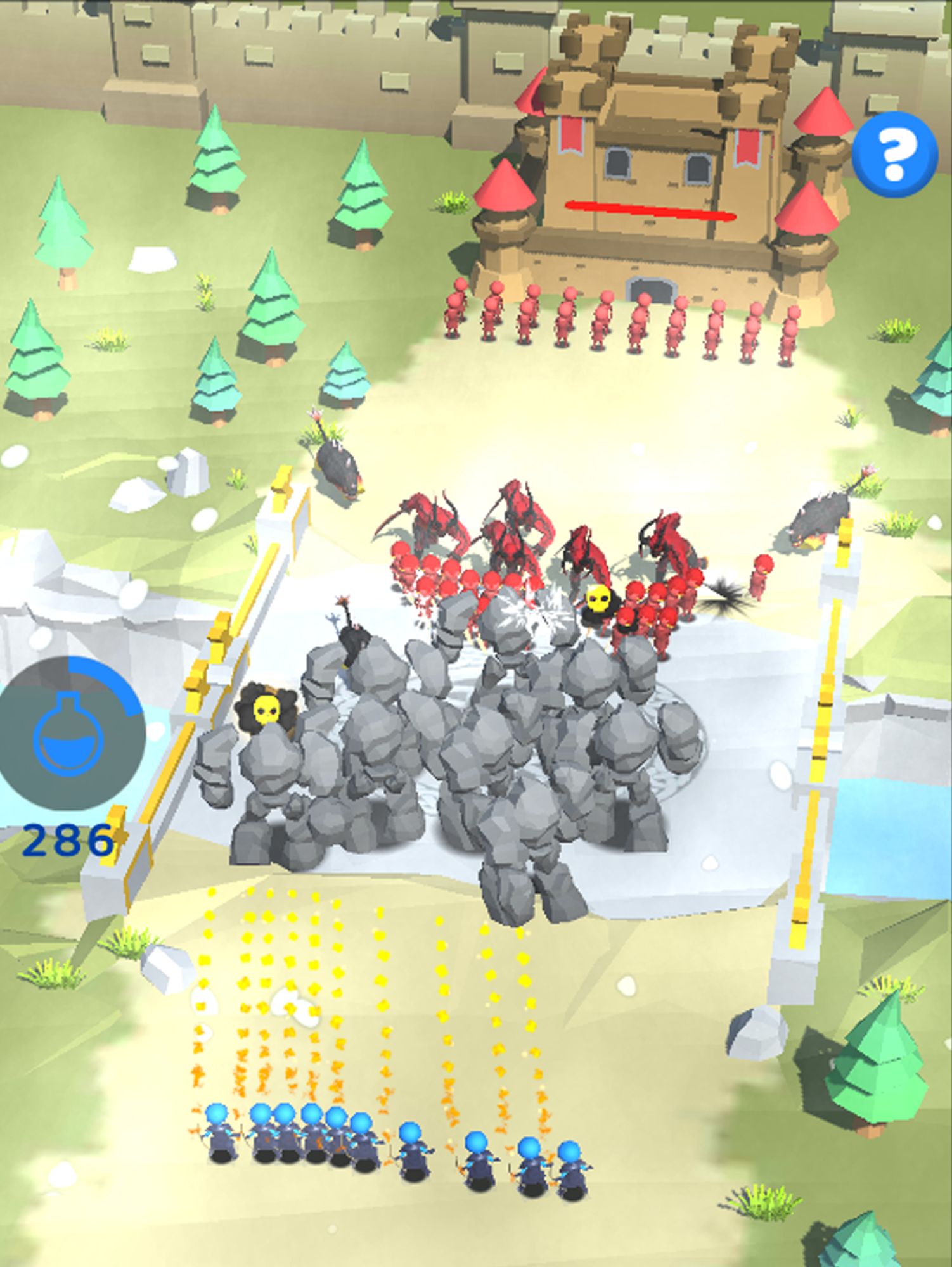 Download Draw Castle War für Android kostenlos.