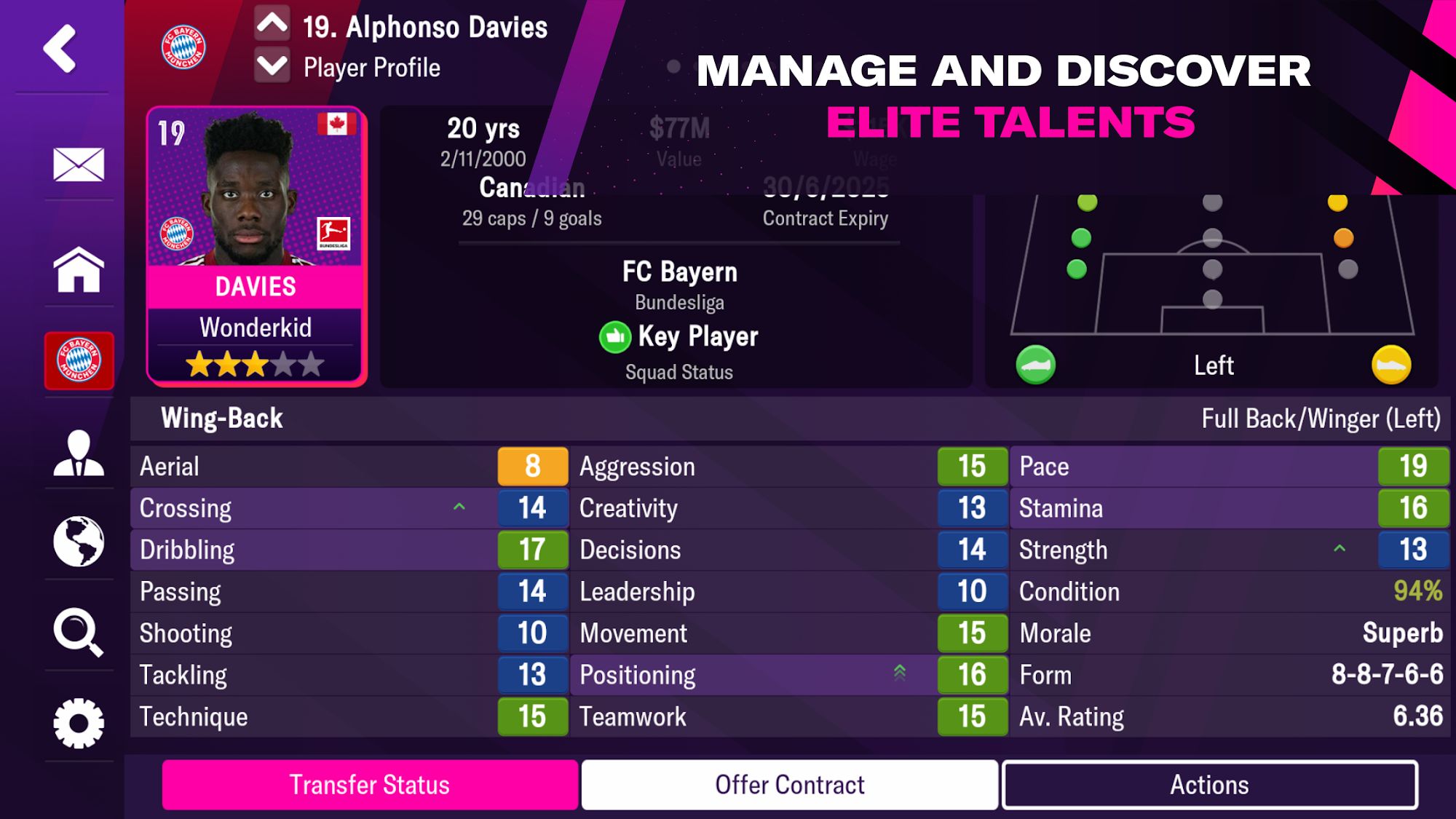Download Football Manager 2022 Mobile für Android kostenlos.
