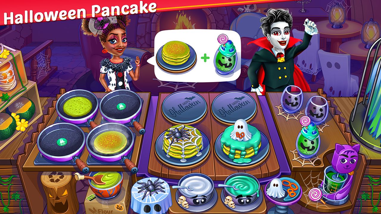 Download Halloween Cooking Games für Android kostenlos.