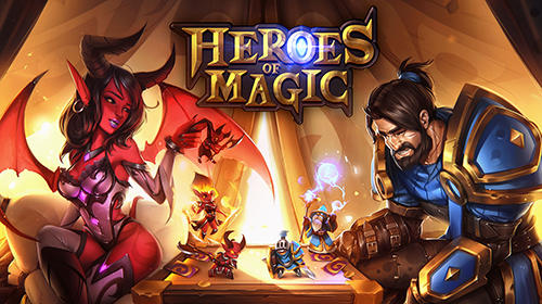Download Heroes of magic: Card battle RPG für Android kostenlos.