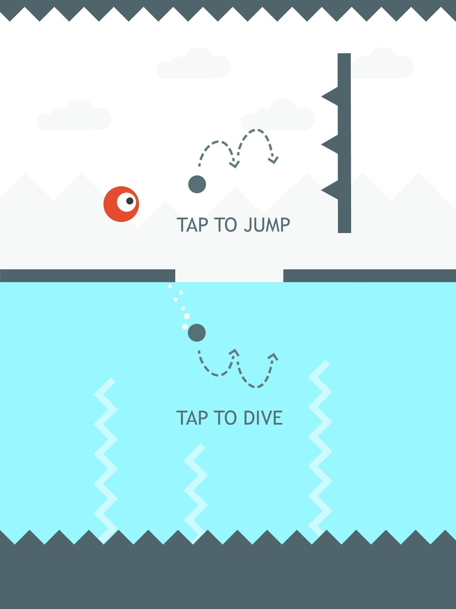 Download Hop Hop Hop Underwater für Android kostenlos.
