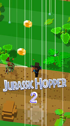 Download Jurassic hopper 2: Crossy dino world shooter für Android kostenlos.