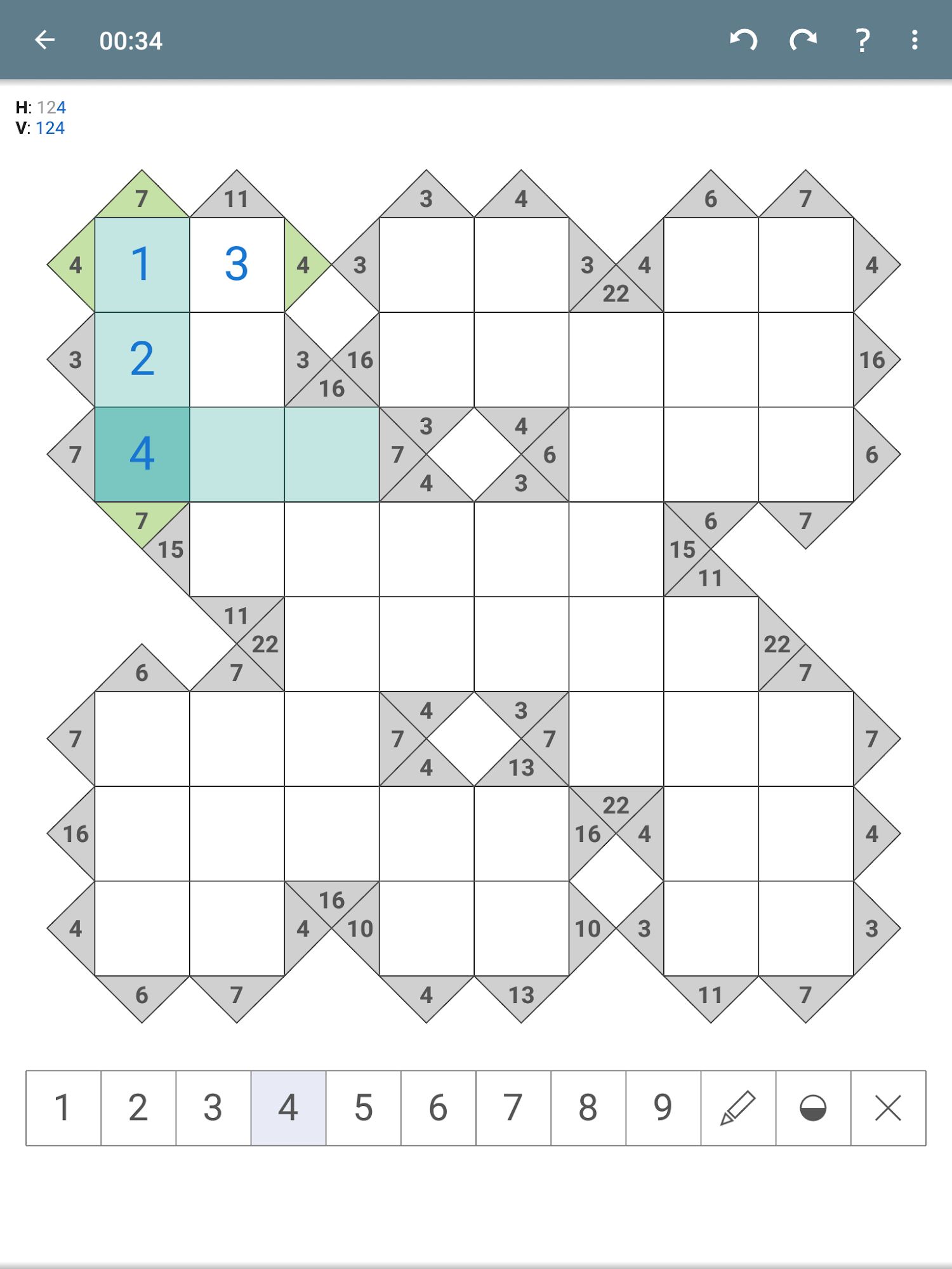 Download Kakuro (Cross Sums) - Classic Puzzle Game für Android kostenlos.